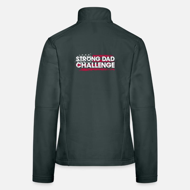 Strong Dad Challenge Women's Softshell Jacket