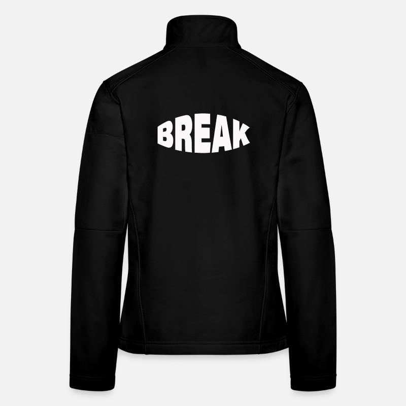 CASSER Veste en tissu softshell Femme
