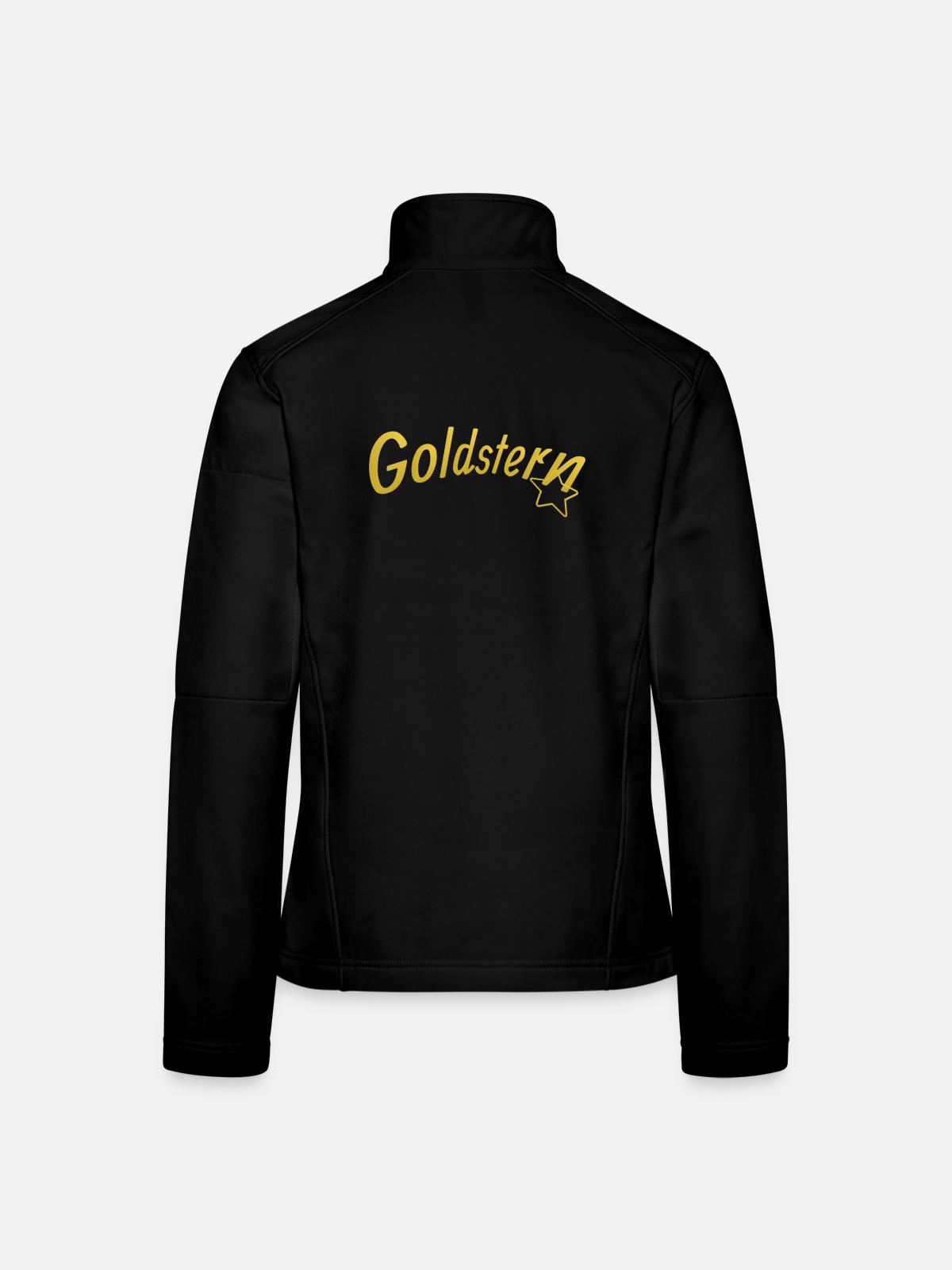 Gold Star - Women's Softshell Jacket - black - Back