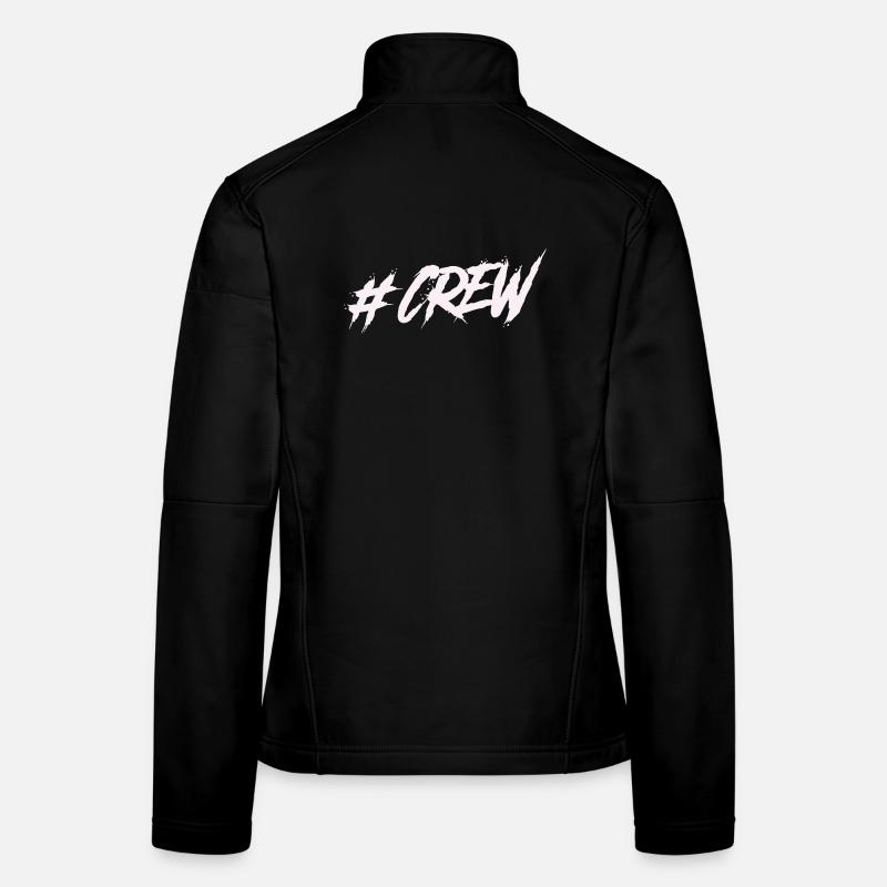 #CREW Graffiti Veste en tissu softshell Femme
