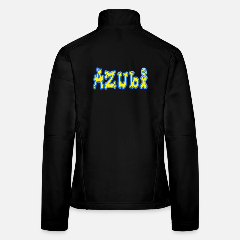 Azubi - Frauen Softshelljacke - Schwarz