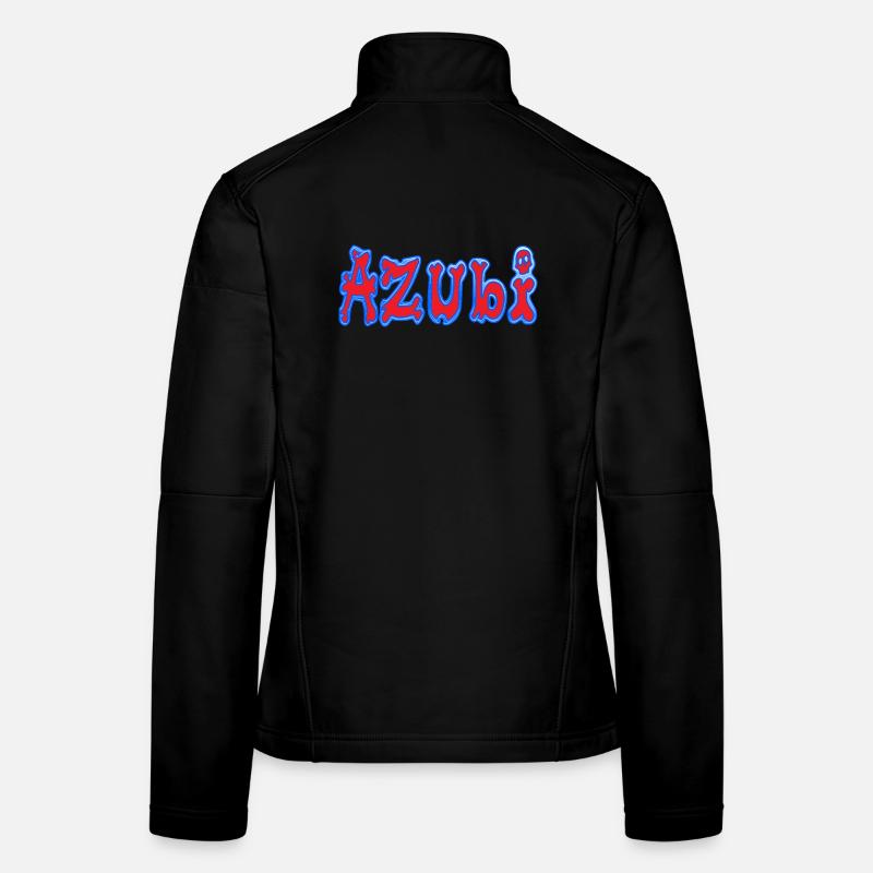 Azubi - Frauen Softshelljacke - Schwarz