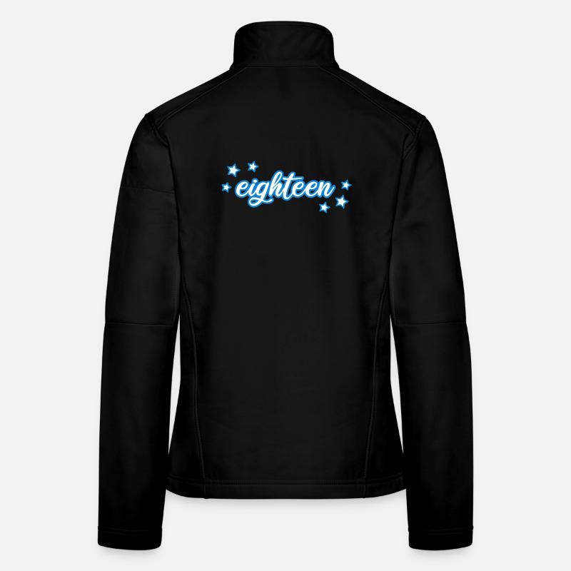 Achtzehnter Geburtstag Frauen Softshelljacke
