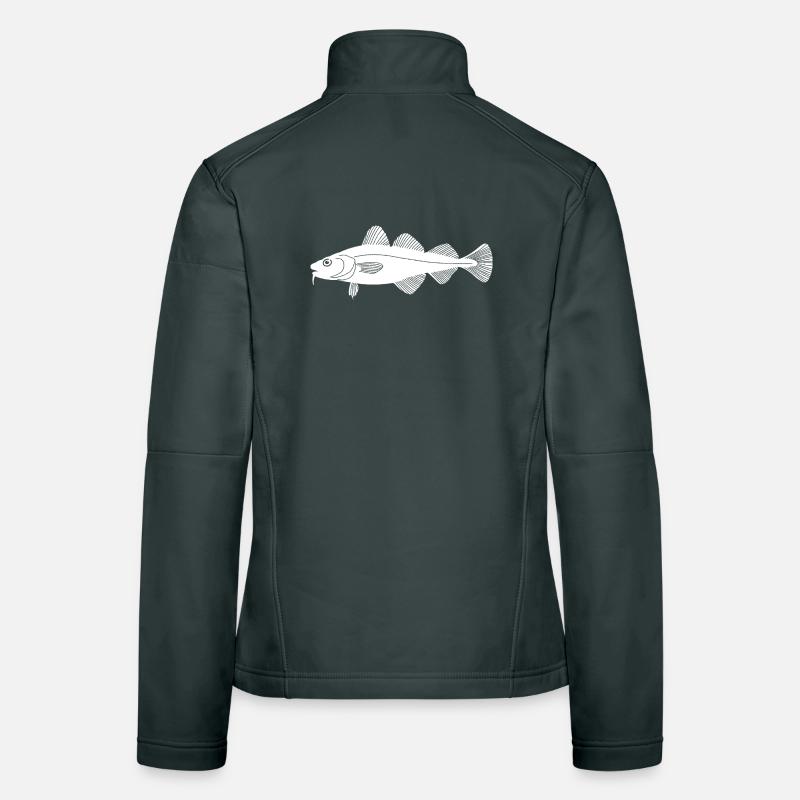 Dorsch/Kabeljau Frauen Softshelljacke