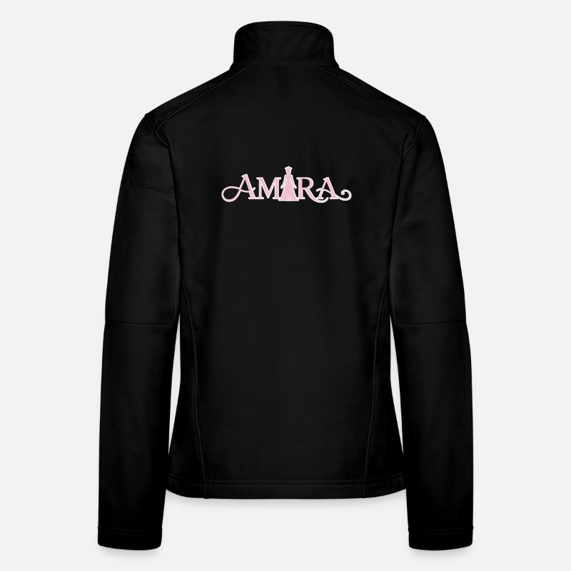 Amara Princess Pink Couture Women's Softshell Jacket