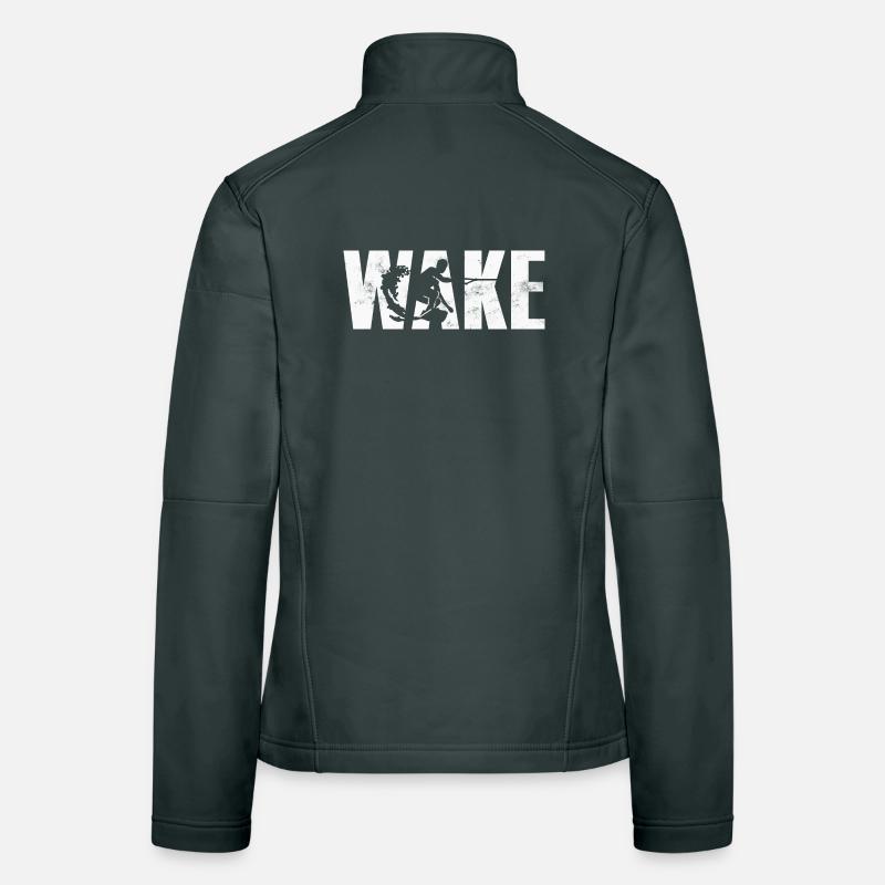Wakeboard Wakeboarding Veste en tissu softshell Femme