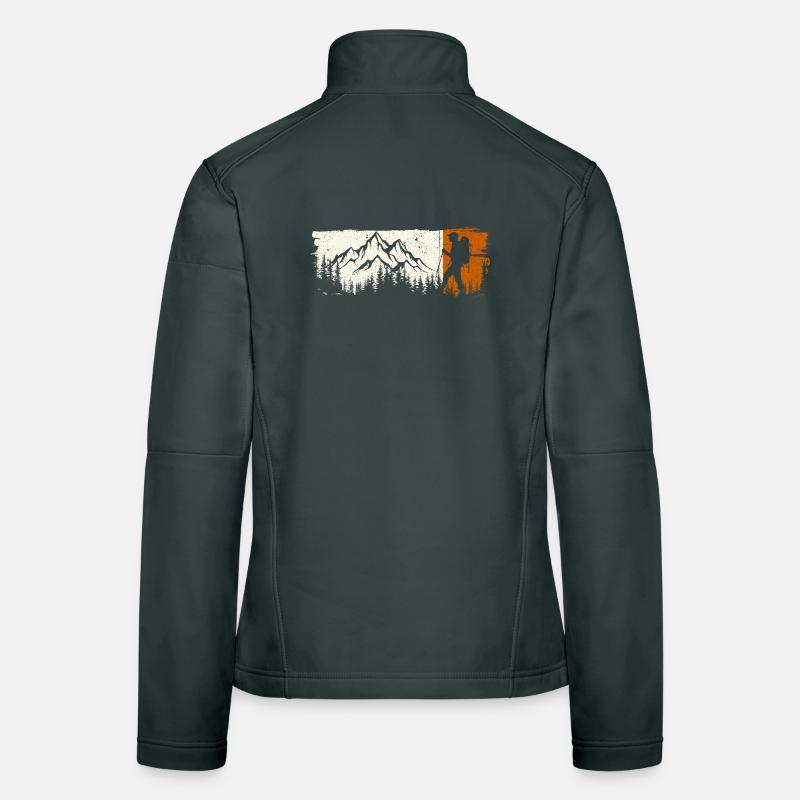 Mountain Explorer Silhouette Tee Women's Softshell Jacket
