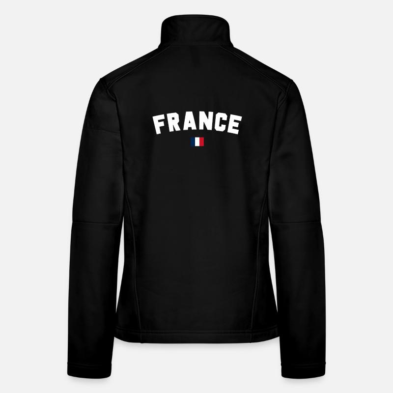 Frankreich Frauen Softshelljacke