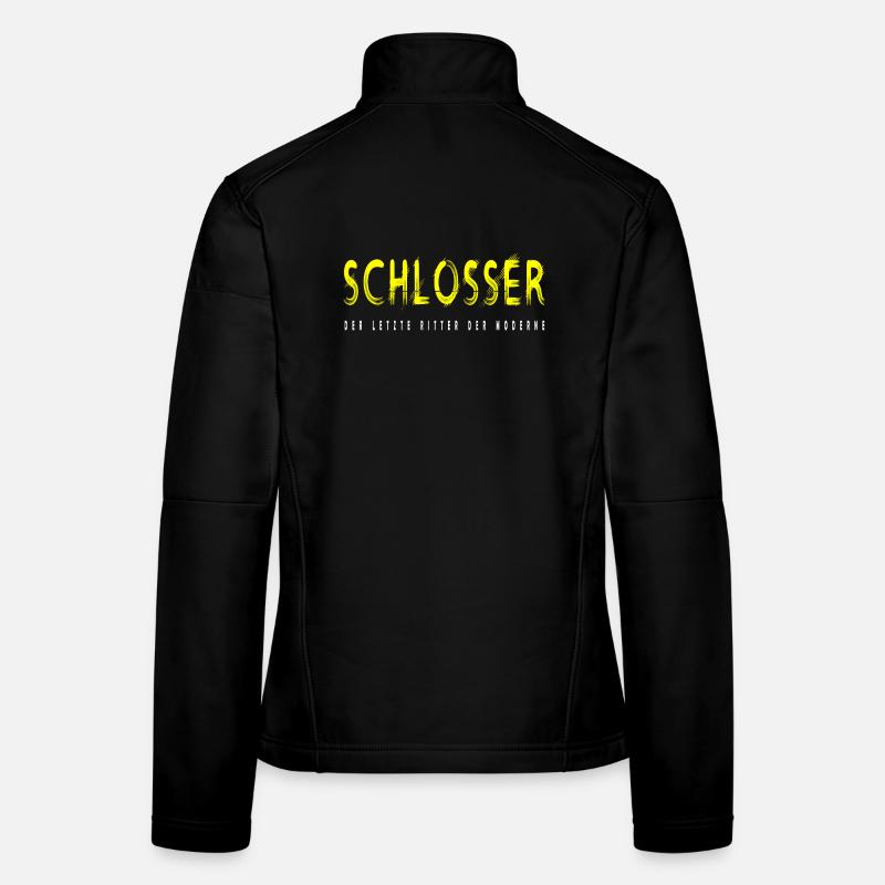 Schlosser Handwerker Design Frauen Softshelljacke
