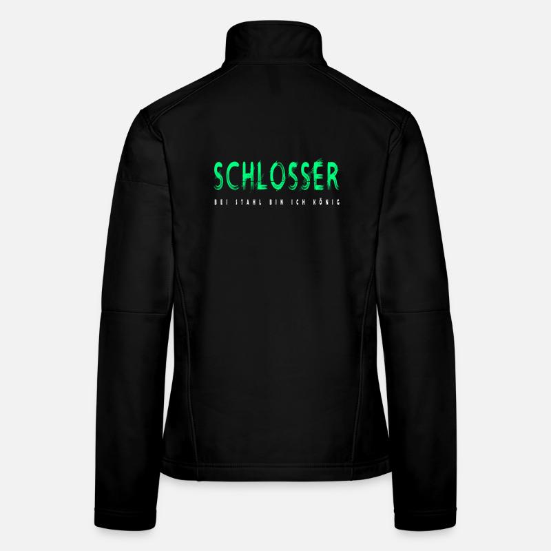Schlosser Handwerker Design Frauen Softshelljacke