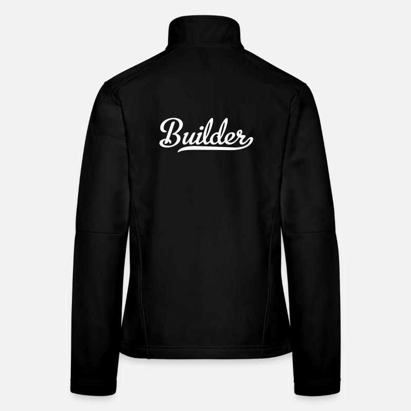 Bauarbeiter Frauen Softshelljacke