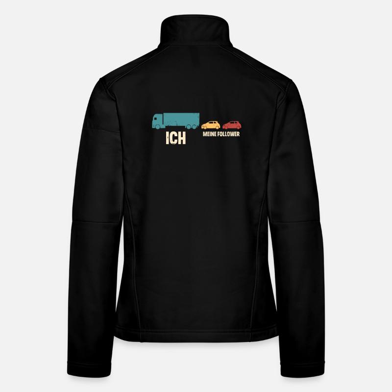 Lkw Fahrer Frauen Softshelljacke