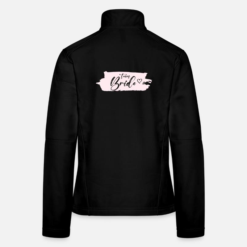 Bride -Team Bride! Personalisierbar Frauen Softshelljacke