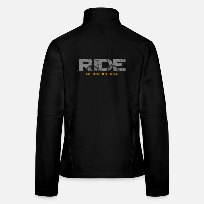 Randonnée VTT Veste en tissu softshell Femme