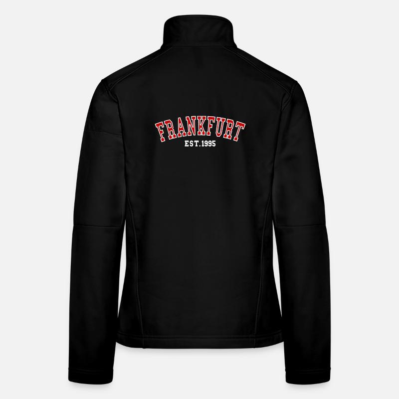 Frankfurt Est.1985 Frauen Softshelljacke
