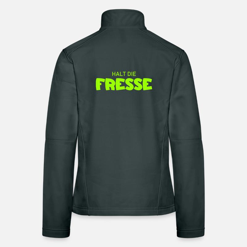 Shut Up - Cool Saying Women's Softshell Jacket