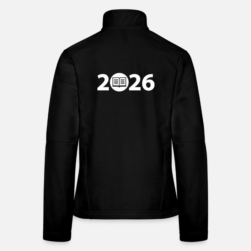 Buch 2026, Ausbildung 2026, Bücherei 2026 Frauen Softshelljacke