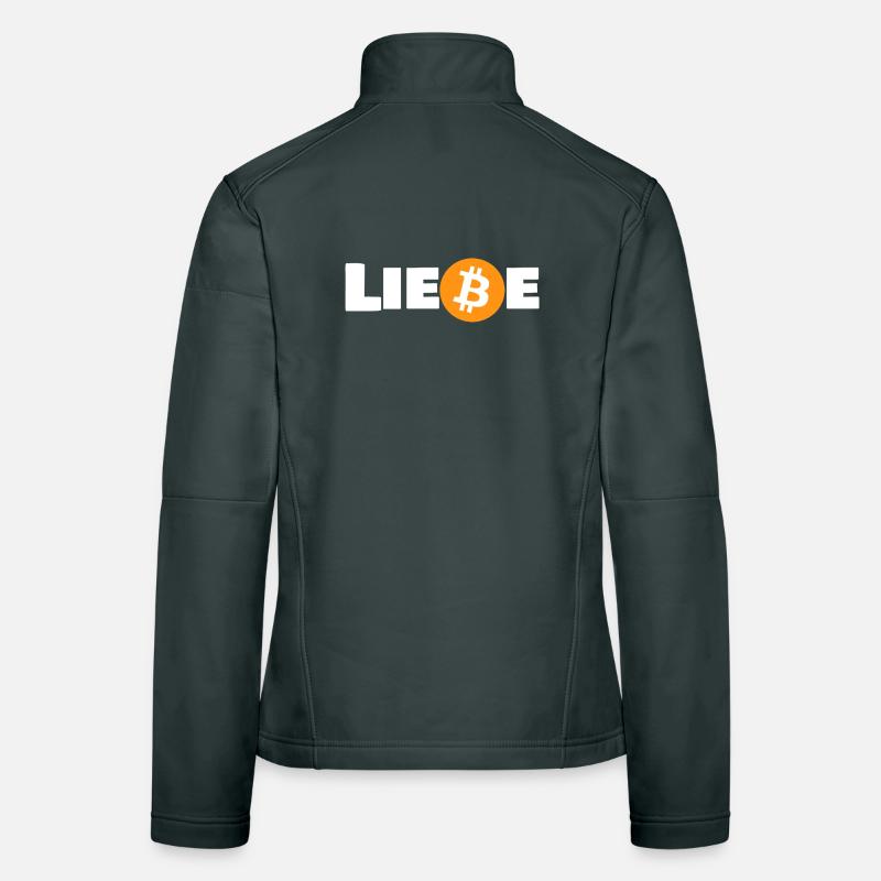 Liebe_Bitcoin Women's Softshell Jacket