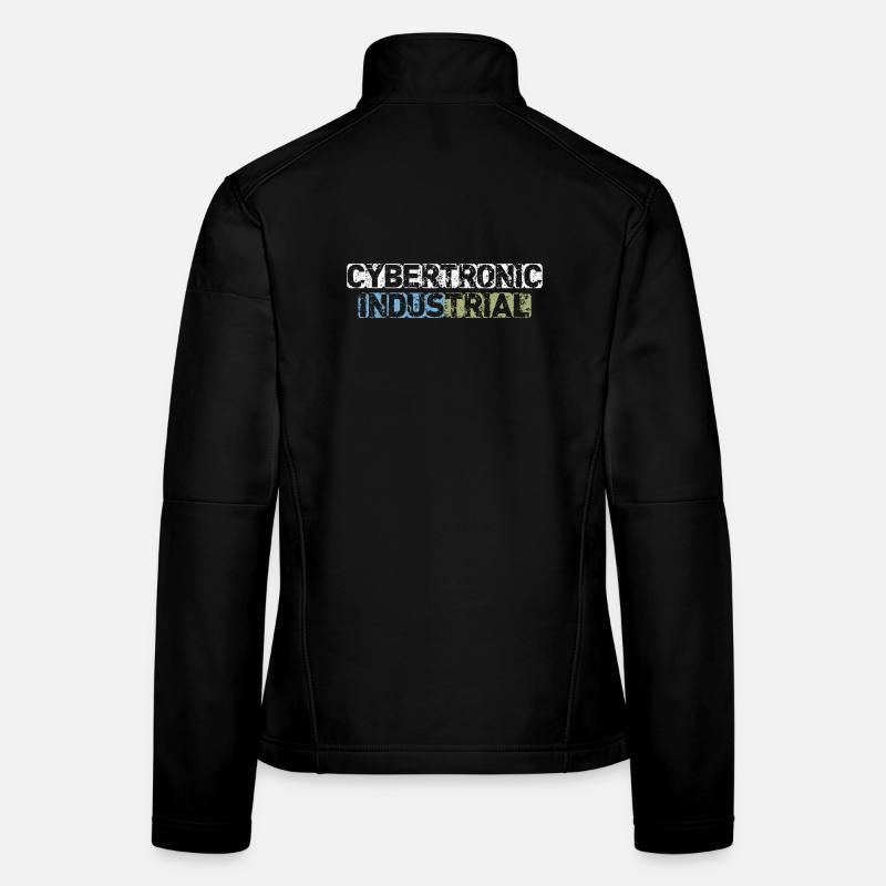 Cybertronic Industrial - Frauen Softshelljacke - Schwarz