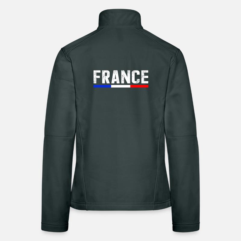 FRANKREICH Frauen Softshelljacke