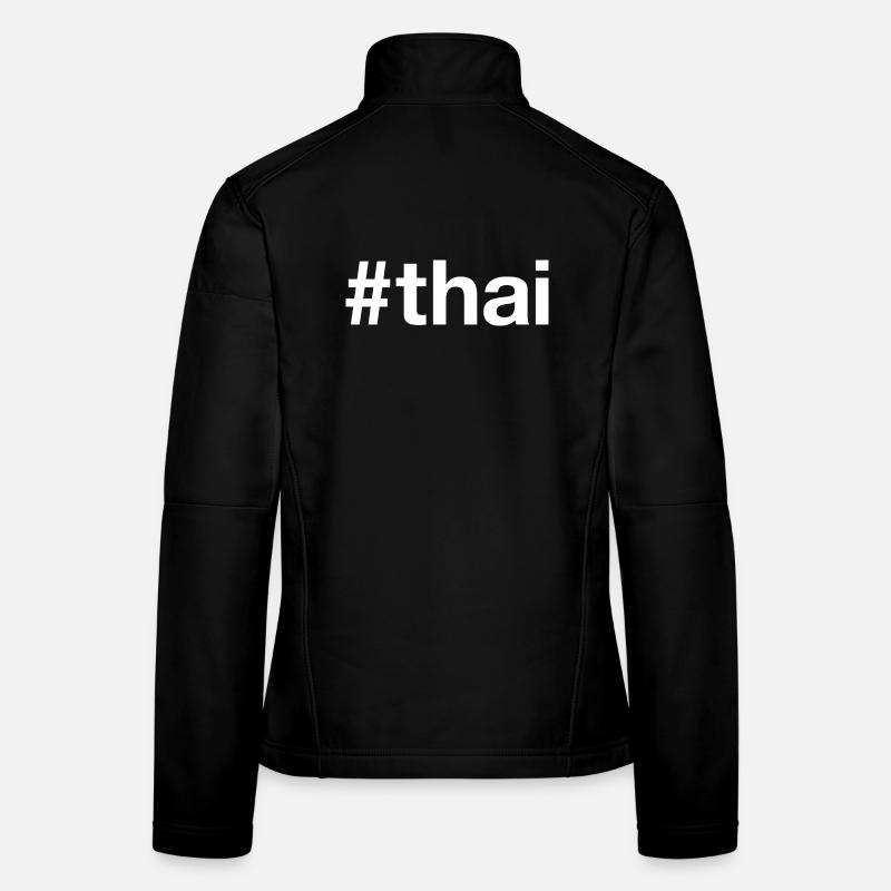 Hashtag Thaïlande Thaïlande Veste en tissu softshell Femme