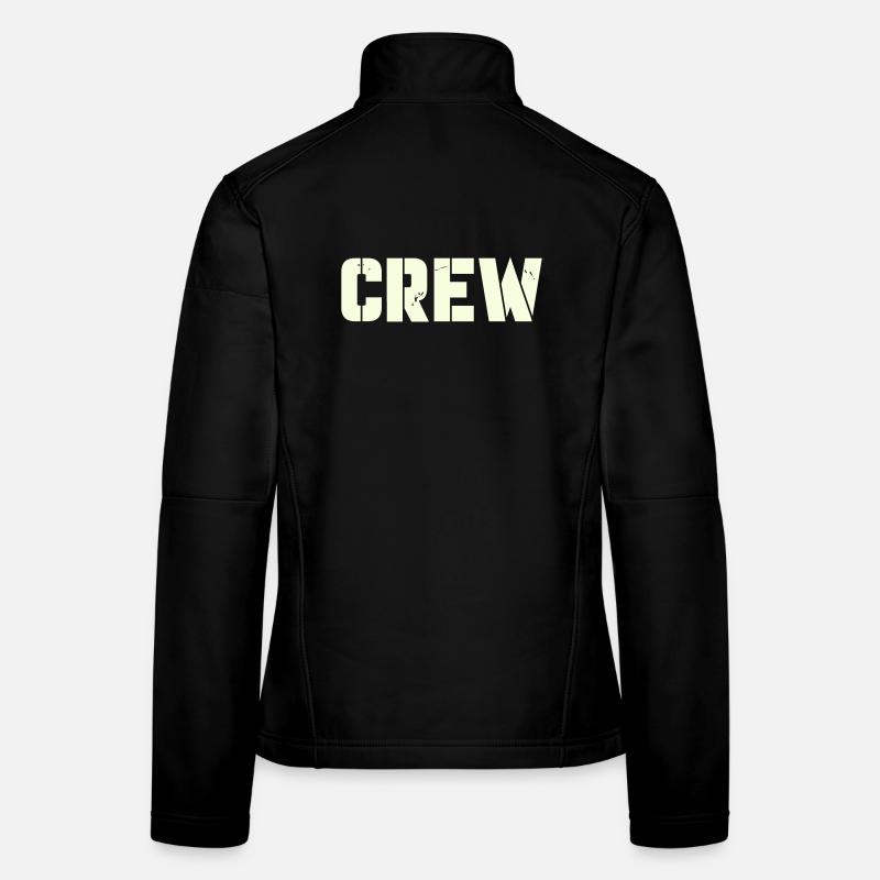 crew Frauen Softshelljacke
