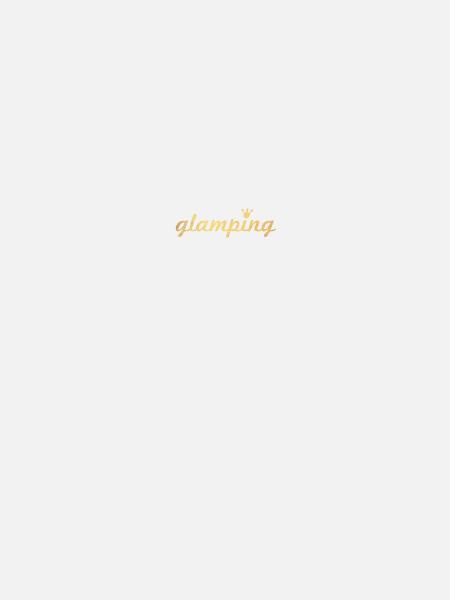 Glamping Camping Luxury Camping Gold Holiday Crown - Women's Softshell Jacket - black - Back
