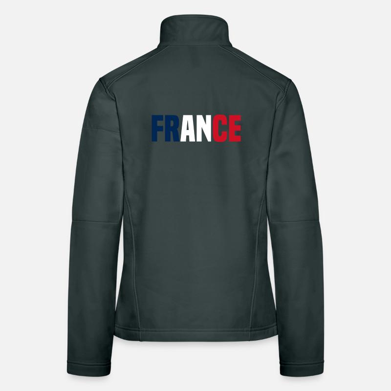 France Veste en tissu softshell Femme