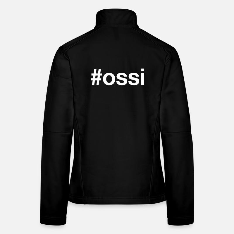 Hashtag OSSI Allemagne de l’Est Veste en tissu softshell Femme