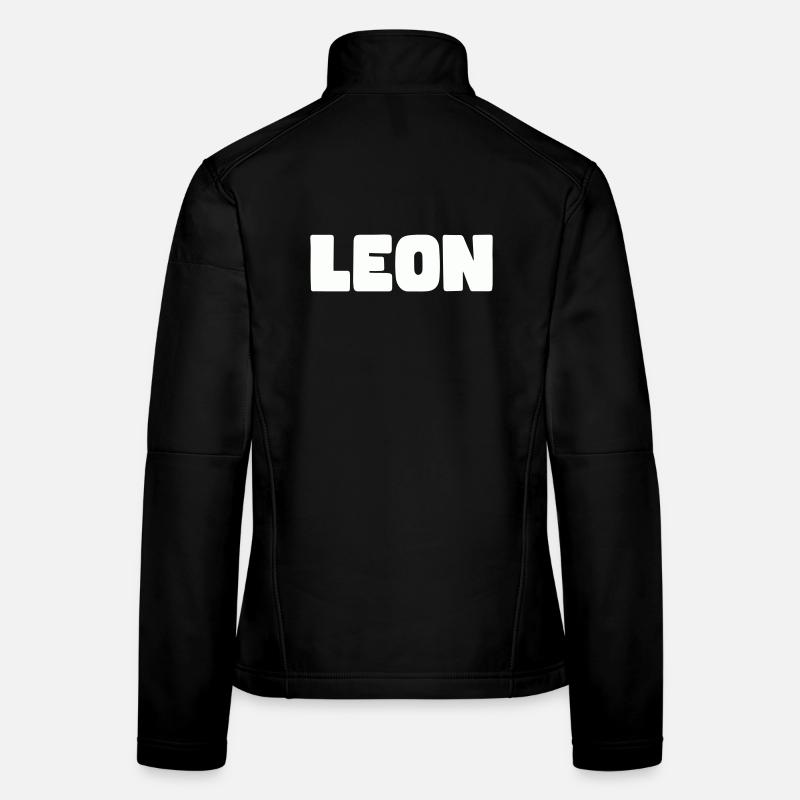 Leon Name Frauen Softshelljacke