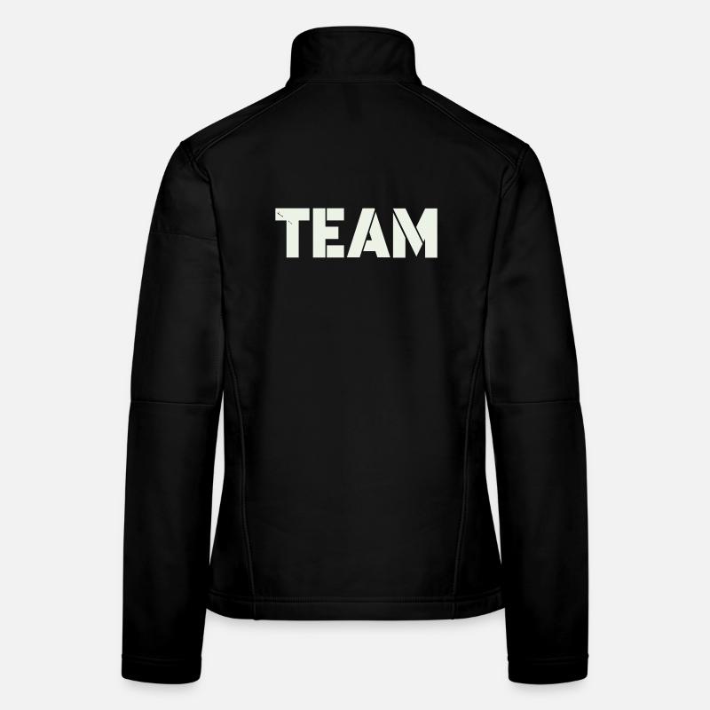 Équipe Veste en tissu softshell Femme