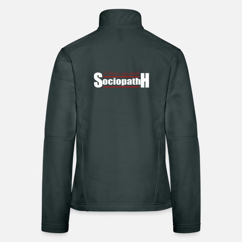 Sociopath Women's Softshell Jacket