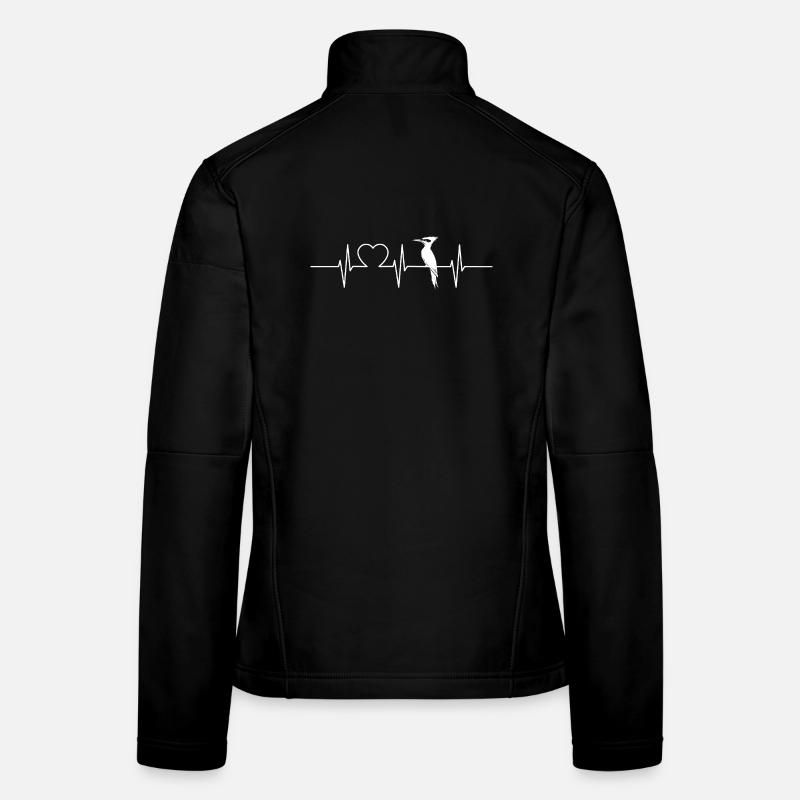 Spechte Specht - Frauen Softshelljacke - Schwarz