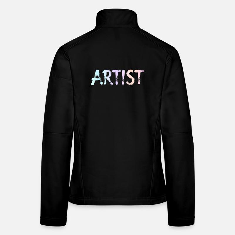 Artiste Veste en tissu softshell Femme