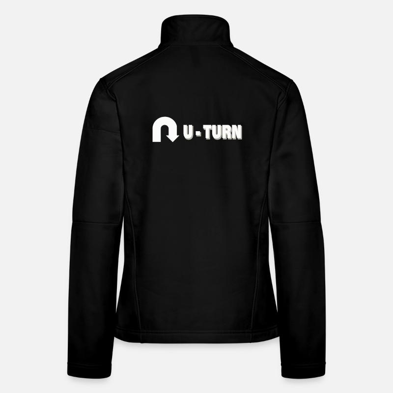 Demi-tour Veste en tissu softshell Femme