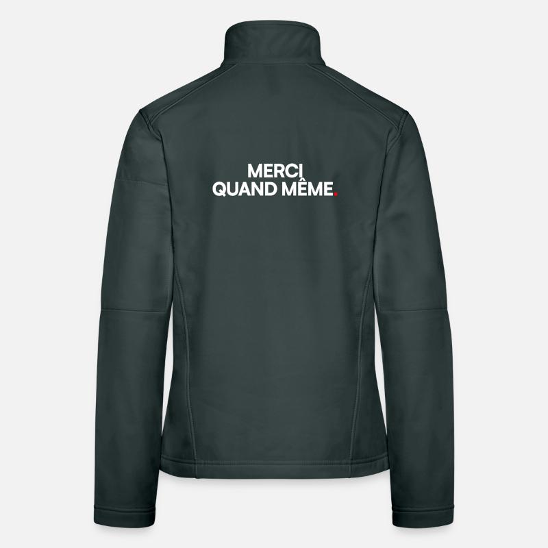 Merci quand même Veste en tissu softshell Femme