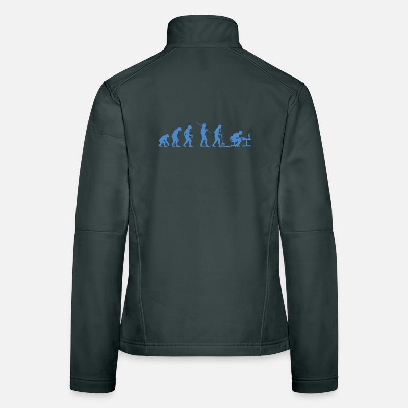 Programmer Evolution Computer Scientist Developer Women's Softshell Jacket