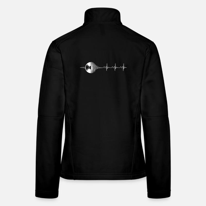 Pulse Wave Audio Ring Women's Softshell Jacket