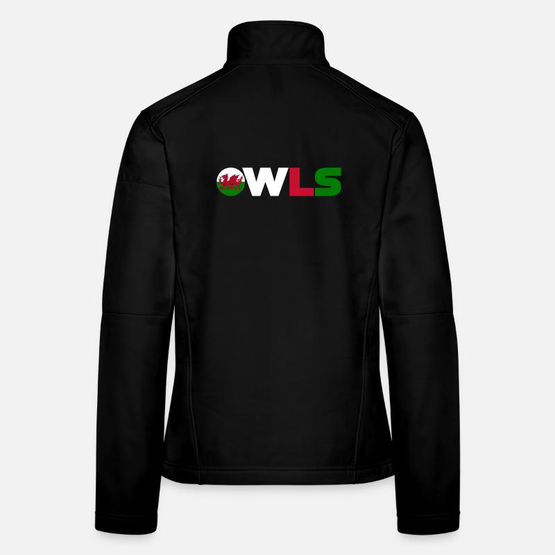 Wales - Women's Softshell Jacket - black