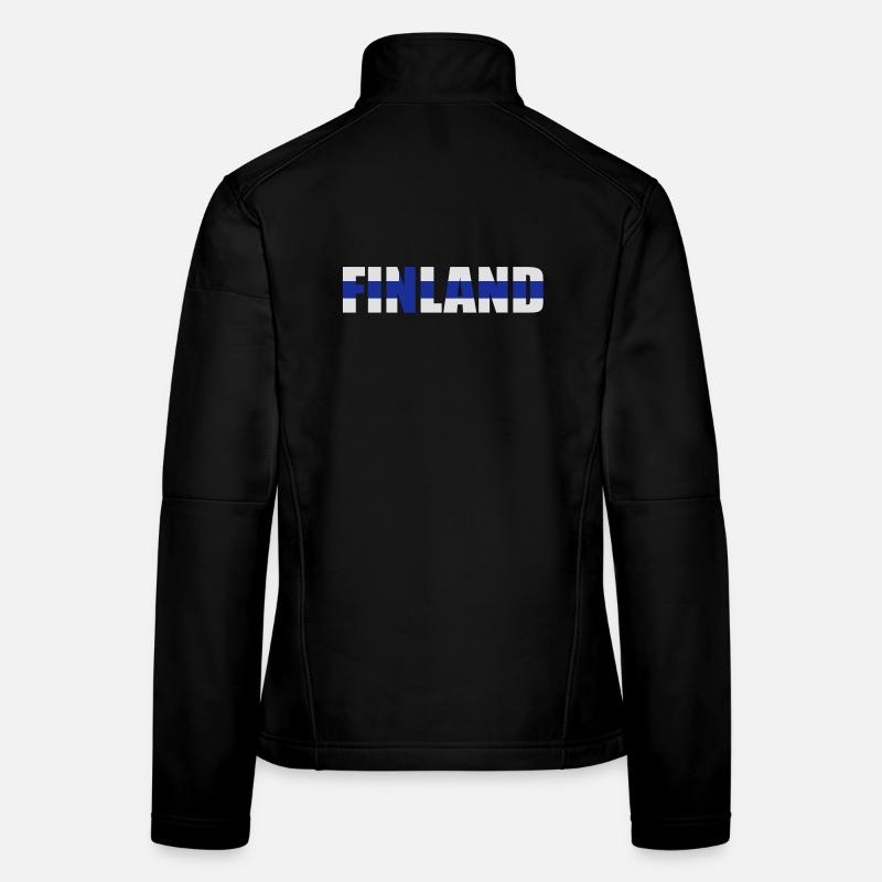 Finnland Frauen Softshelljacke