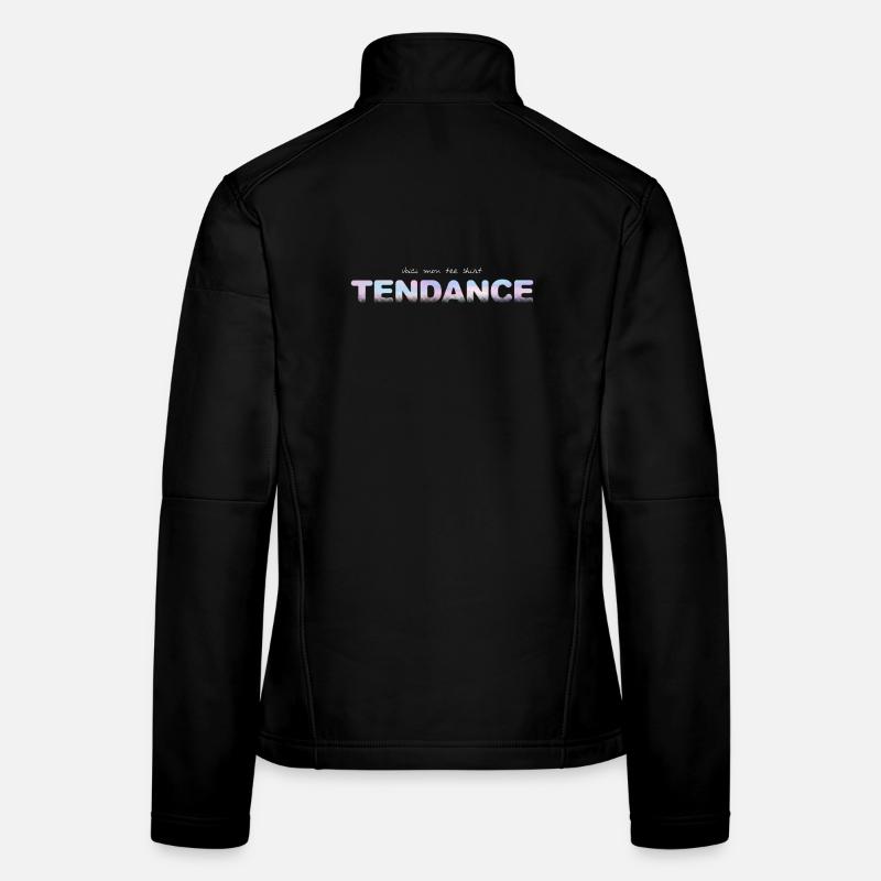 TENDANCE Veste en tissu softshell Femme