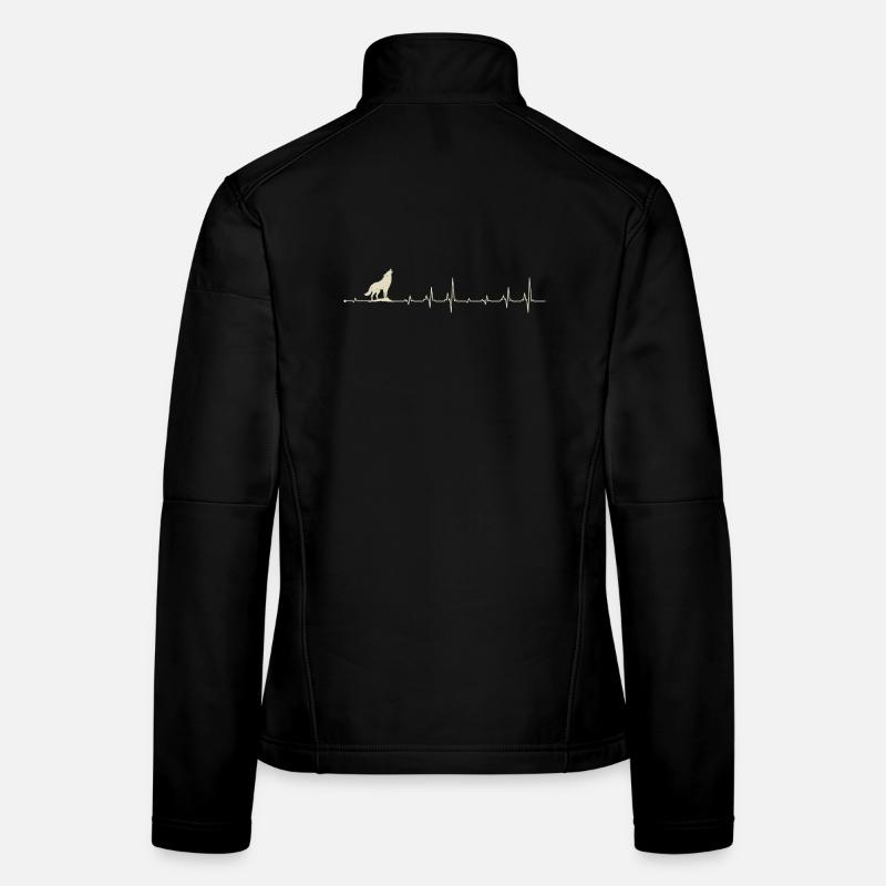 Einsamer Wolf Puls Frauen Softshelljacke