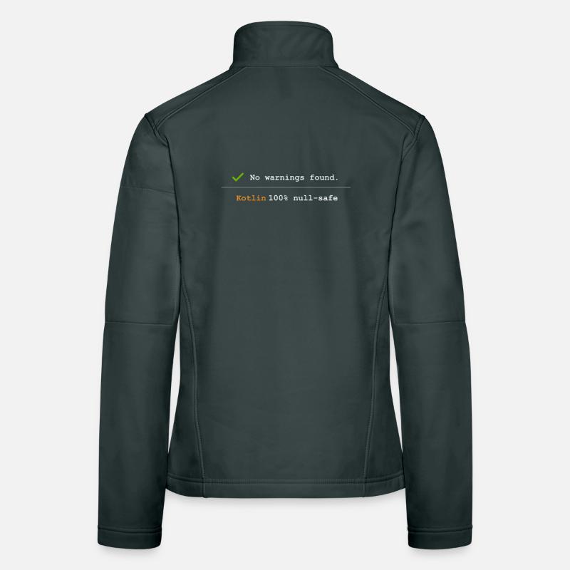 Nerd Kotlin Hoodie & Shirt, Coding Fan Mug Women's Softshell Jacket
