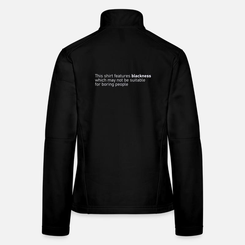 Blackness Women's Softshell Jacket