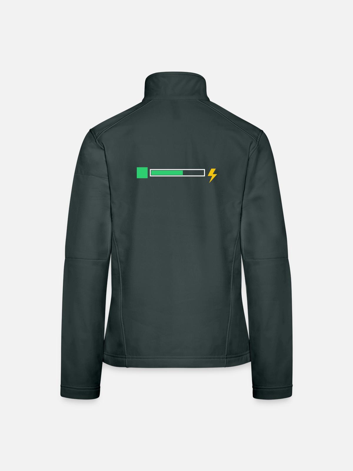 energy - Women's Softshell Jacket - black - Back