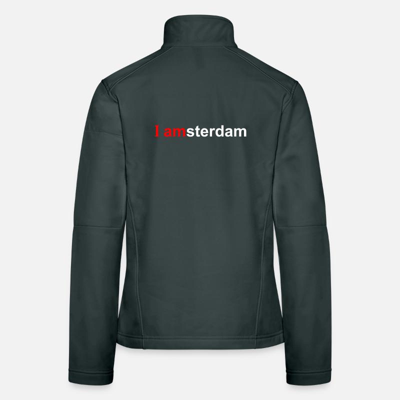 Je suis amsterdam Veste en tissu softshell Femme