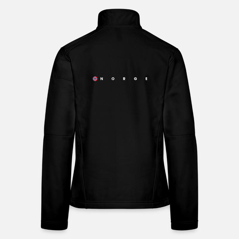 Drapeau de Norvège Veste en tissu softshell Femme
