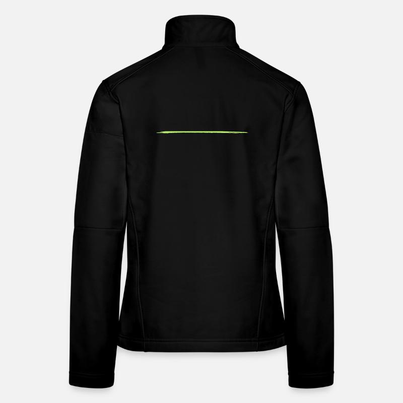 Coup de pinceau > Vectorgraphic ! = Changer de couleur ! Veste en tissu softshell Femme