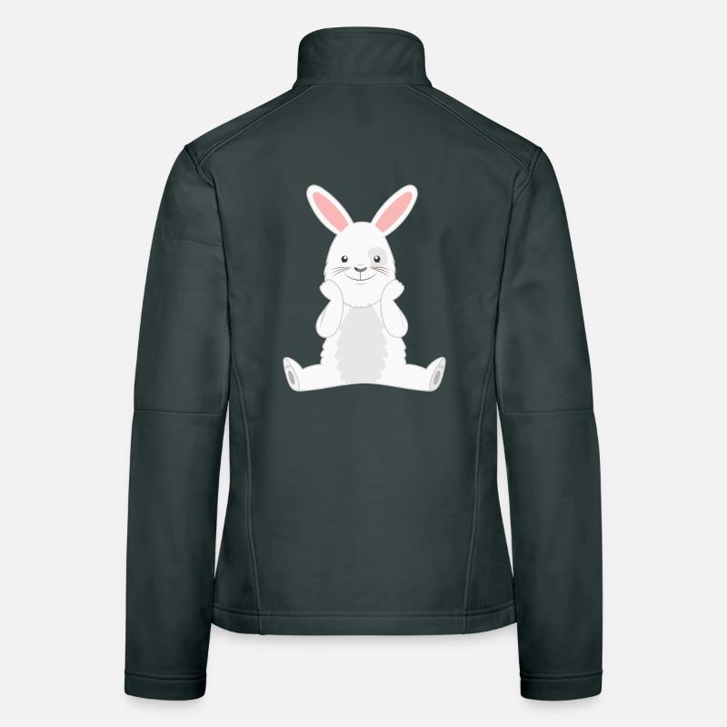 Lapin lapin Veste en tissu softshell Femme