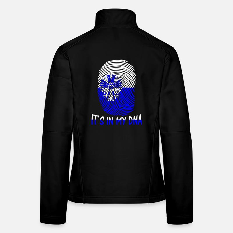 drapeau d’Arnhem c’est dans mon ADN Nederland Veste en tissu softshell Femme